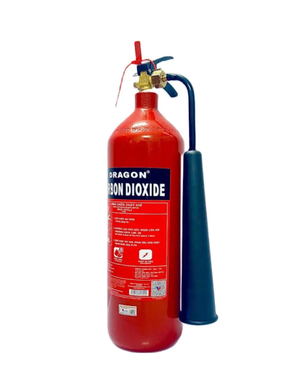 BÌNH CHỮA CHÁY DRAGON  CO2 3KG ( CÓ TEM KIỂM ĐỊNH)