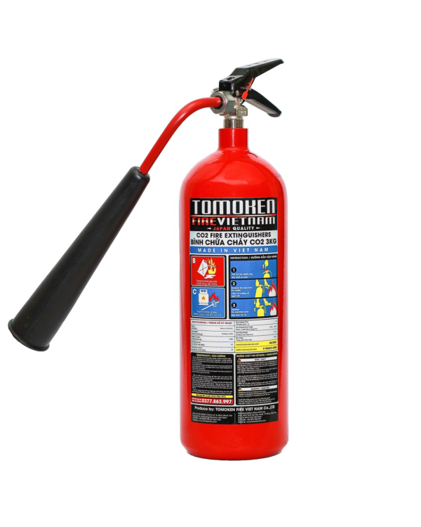 BÌNH CHỮA CHÁY TOMOKEN CO2 3KG